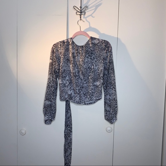 Animal Print Blouse - Picture 2 of 2